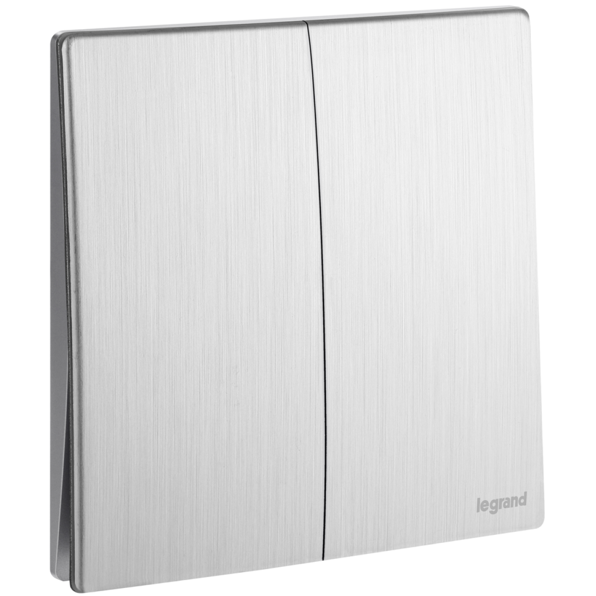 Legrand Mallia Senses 2810 02 MB 雙位單控開關掣 (拉絲鋁) (金屬面) Legrand Mallia Senses 2810 02 MB 雙位單控開關掣 (拉絲鋁) (金屬面)